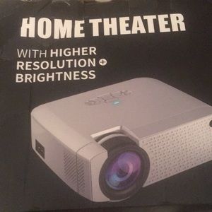 Light on a Box home theater projector